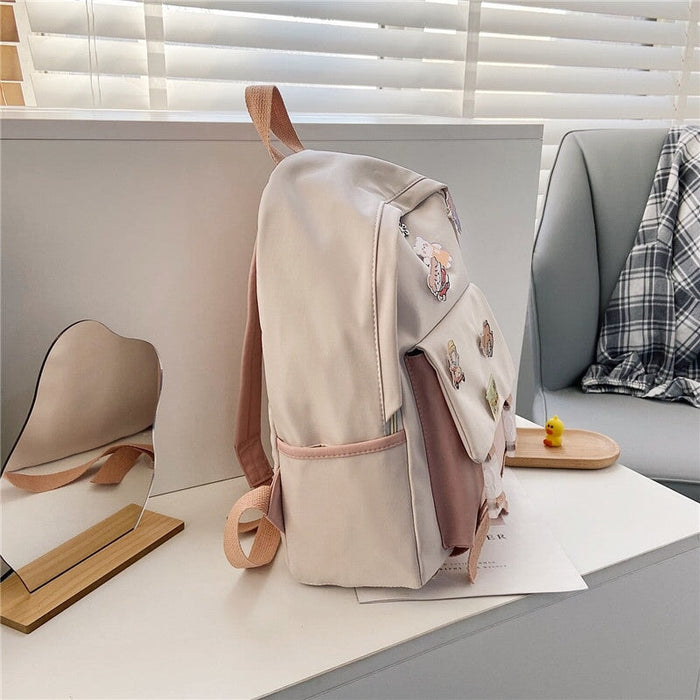 Wholesale large capacity canvas backpack JDC-BP-MJ002 Backpack Bags 麦嘉 Wholesale Jewelry JoyasDeChina Joyas De China