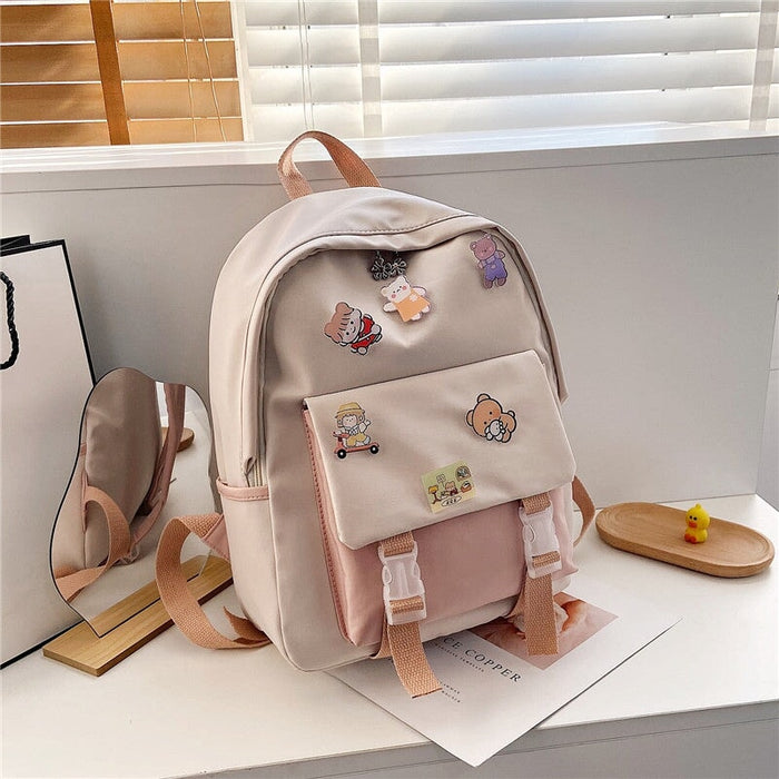 Wholesale large capacity canvas backpack JDC-BP-MJ002 Backpack Bags 麦嘉 7 Wholesale Jewelry JoyasDeChina Joyas De China