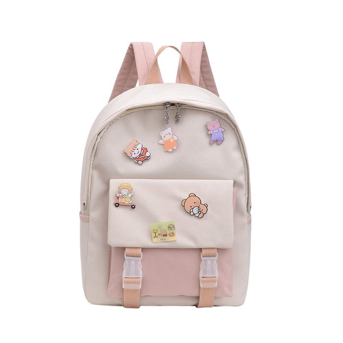 Wholesale large capacity canvas backpack JDC-BP-MJ002 Backpack Bags 麦嘉 Wholesale Jewelry JoyasDeChina Joyas De China