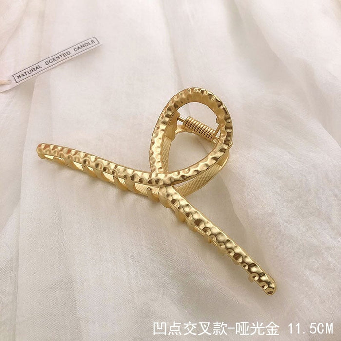 Wholesale large pearl metal hairpin JDC-HC-i391 Hair Clips 溪南 4 Wholesale Jewelry JoyasDeChina Joyas De China