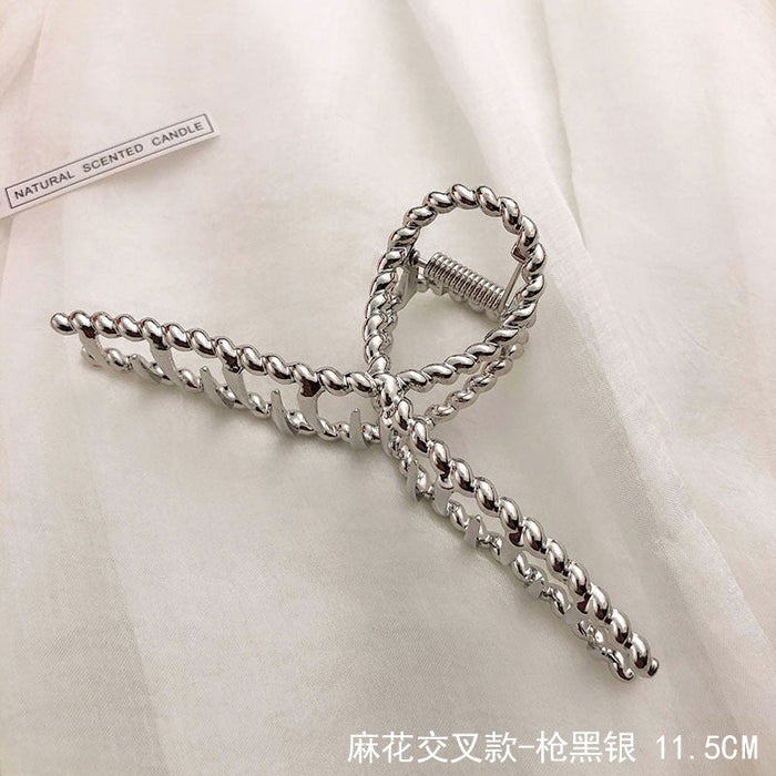 Wholesale large pearl metal hairpin JDC-HC-i391 Hair Clips 溪南 Wholesale Jewelry JoyasDeChina Joyas De China