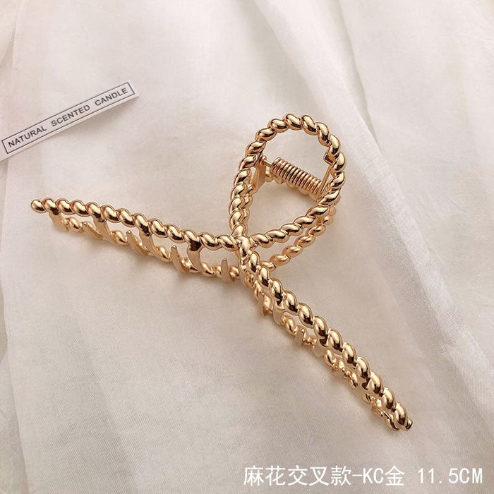Wholesale large pearl metal hairpin JDC-HC-i391 Hair Clips 溪南 Wholesale Jewelry JoyasDeChina Joyas De China