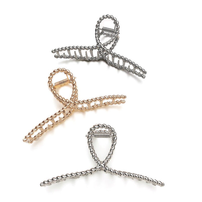 Wholesale large pearl metal hairpin JDC-HC-i391 Hair Clips 溪南 Wholesale Jewelry JoyasDeChina Joyas De China