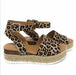 Wholesale Large Size Faux PU Snake Wedge Sandals Slippers JDC-SP-Hongw001 Slippers 鸿玮 leopard 35 Wholesale Jewelry JoyasDeChina Joyas De China