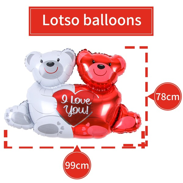 Wholesale Latex/Aluminum Film Valentine's Day Balloons JDC-BL-Qih002 祺惠 Wholesale Jewelry JoyasDeChina Joyas De China