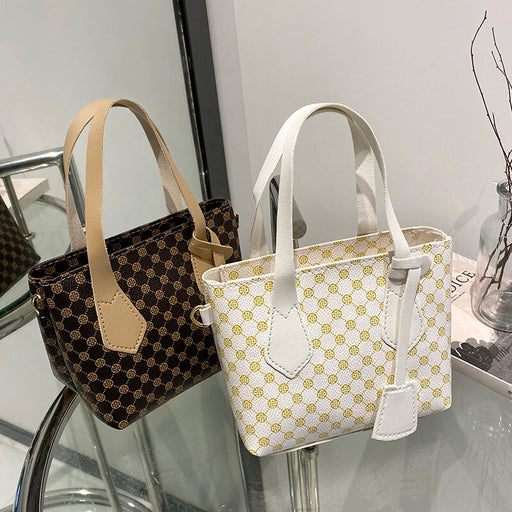 Wholesale lattice Tote Bag New Fashion Handbag JDC-HB-Xinc001 Handbags 狮岭鑫 Wholesale Jewelry JoyasDeChina Joyas De China