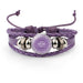 Wholesale Leather Crystal MOM Love Mother's Day Bracelet JDC-BT-NingX004 Bracelet 柠祥 12021405 Wholesale Jewelry JoyasDeChina Joyas De China