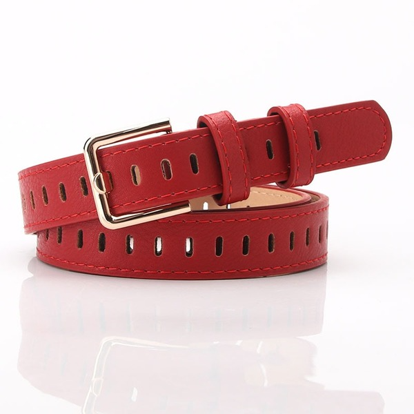 Bulk Jewelry Wholesale leather-like hollowed-out punching-free Womenbelt JDC-WB-syc020 Wholesale factory from China YIWU China