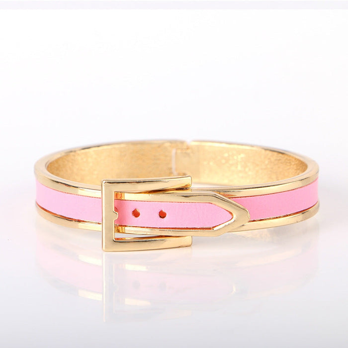 Wholesale Leather Plating Alloy Bracelet JDC-BT-DZL003 Bracelet 蝶之恋 Wholesale Jewelry JoyasDeChina Joyas De China