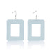 Wholesale leather teardrop print earrings JDC-ES-ManY020 Earrings 满溢 Wholesale Jewelry JoyasDeChina Joyas De China