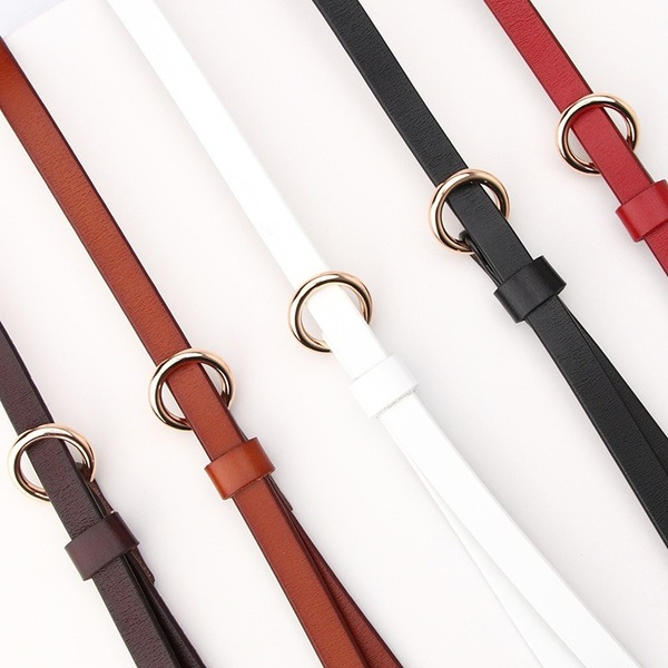 Bulk Jewelry Wholesale leather two-layer Womenbelt JDC-WB-kp016 Wholesale factory from China YIWU China