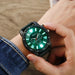 Wholesale LED Silicone Luminous Ordinary Glass Mirror Quartz Watch JDC-WH-Jinj030 Watch 金嘉 Wholesale Jewelry JoyasDeChina Joyas De China