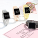 Wholesale LED Square Steel Band Rhinestone Set Alloy Electronic Touch Watch JDC-WH-Jinj015 Watch 金嘉 Wholesale Jewelry JoyasDeChina Joyas De China