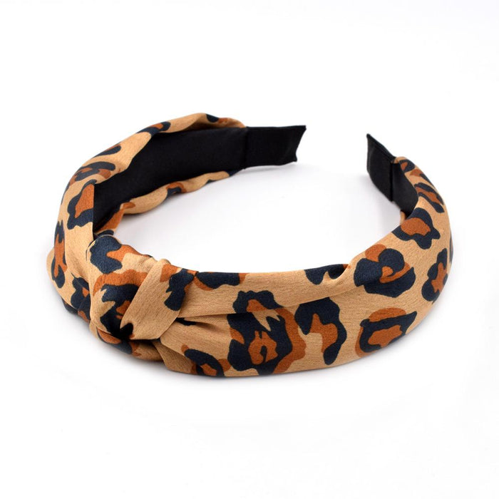 Bulk Jewelry Wholesale Leopard-print hair hoopsJDC-HD-n007 Wholesale factory from China YIWU China