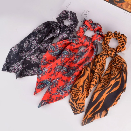 Bulk Jewelry Wholesale leopard print  Hair Scrunchies JDC-HS-K045 Wholesale factory from China YIWU China