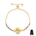 Wholesale letter crown Mother's Day love diamond inlaid bronze bracelet JDC-BT-AOS006 Bracelet 翱昇 Wholesale Jewelry JoyasDeChina Joyas De China