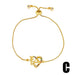 Wholesale letter crown Mother's Day love diamond inlaid bronze bracelet JDC-BT-AOS006 Bracelet 翱昇 Wholesale Jewelry JoyasDeChina Joyas De China