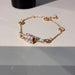 Wholesale light luxury titanium steel colorfast digital small waist Necklace JDC-NE-TD002 Necklaces 一自一然 Wholesale Jewelry JoyasDeChina Joyas De China