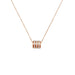 Wholesale light luxury titanium steel colorfast digital small waist Necklace JDC-NE-TD002 Necklaces 一自一然 Wholesale Jewelry JoyasDeChina Joyas De China