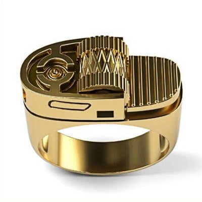 Wholesale lighter modeling alloy ring JDC-RS-hengzi005 Rings 恒姿 Wholesale Jewelry JoyasDeChina Joyas De China