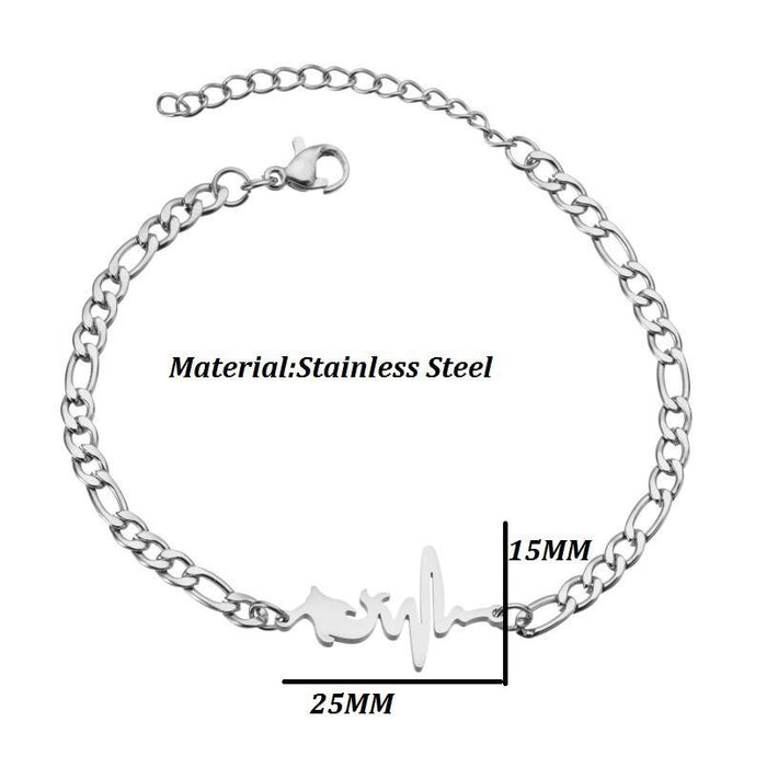 Bulk Jewelry Wholesale Little Mermaid Bracelet JDC-ST-L057 Wholesale factory from China YIWU China