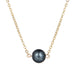 Wholesale locked pearl single layer gold alloy necklace JDC-NE-KJ211 Necklaces 坤杰 N011083 Wholesale Jewelry JoyasDeChina Joyas De China