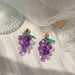 Wholesale long flower butterfly pearl earrings JDC-ES-BY191 Earrings 宝钰 10 Wholesale Jewelry JoyasDeChina Joyas De China