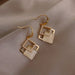 Wholesale long flower butterfly pearl earrings JDC-ES-BY191 Earrings 宝钰 16 Wholesale Jewelry JoyasDeChina Joyas De China