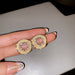 Wholesale long flower butterfly pearl earrings JDC-ES-BY191 Earrings 宝钰 Wholesale Jewelry JoyasDeChina Joyas De China
