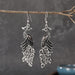 Wholesale long vintage Chinoiserie diamond alloy earrings JDC-ES-daiq015 Earrings 黛茜 Wholesale Jewelry JoyasDeChina Joyas De China