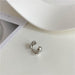 Wholesale love alloy ear bone clip JDC-ES-ChiH014 Earrings 池豪 Silver Wholesale Jewelry JoyasDeChina Joyas De China
