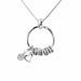 Wholesale love engraved diamond necklace for mother's Day gifts JDC-NE-Mail014 Necklaces 麦伦 STEEL Wholesale Jewelry JoyasDeChina Joyas De China