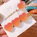 Wholesale love fudge fairy duck mouth clip color hairpin JDC-HC-ZhuoM002 Hair Clips 卓美 Wholesale Jewelry JoyasDeChina Joyas De China