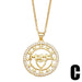 Wholesale Love Mother's Day Fancy Diamond Zircon Necklace JDC-NE-AOS020 Necklaces 翱昇 C Wholesale Jewelry JoyasDeChina Joyas De China