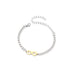 Wholesale Lucky Number 8 Eternal Titanium Steel Bracelet JDC-BT-ZiR005 Bracelet 孜瑞 NK gold Wholesale Jewelry JoyasDeChina Joyas De China