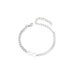 Wholesale Lucky Number 8 Eternal Titanium Steel Bracelet JDC-BT-ZiR005 Bracelet 孜瑞 NK steel color Wholesale Jewelry JoyasDeChina Joyas De China