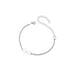 Wholesale Lucky Number 8 Eternal Titanium Steel Bracelet JDC-BT-ZiR005 Bracelet 孜瑞 O steel color Wholesale Jewelry JoyasDeChina Joyas De China
