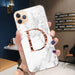 Wholesale marble letters are available for iPhone12 transparent phone case JDC-PC-KEX002 Phone Cases 科讯 Wholesale Jewelry JoyasDeChina Joyas De China