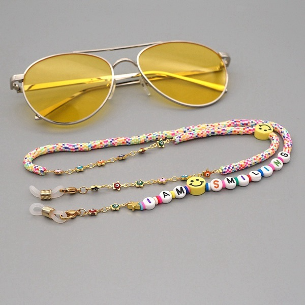 Bulk Jewelry Wholesale Mask glasses chain lanyard chain IAMSMILING JDC-gbh118 Wholesale factory from China YIWU China