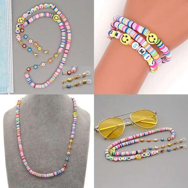 Bulk Jewelry Wholesale Mask glasses chain lanyard chain IAMSMILING JDC-gbh118 Wholesale factory from China YIWU China