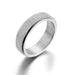Wholesale matte rotatable seven-color pearl sand stainless steel ring JDC-RS-QianF003 Rings 千风 Steel color 4# Wholesale Jewelry JoyasDeChina Joyas De China