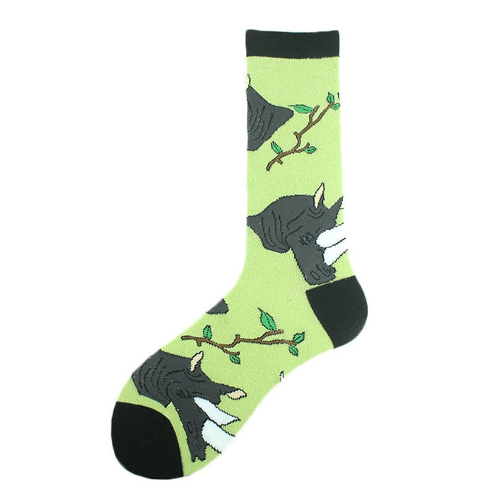 Wholesale Medical Occupation Animal Pattern Cotton Socks JDC-SK-KAF047 Sock 咖范 4 size Wholesale Jewelry JoyasDeChina Joyas De China