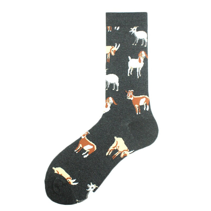 Wholesale Medical Occupation Animal Pattern Cotton Socks JDC-SK-KAF048 Sock 咖范 6 size Wholesale Jewelry JoyasDeChina Joyas De China