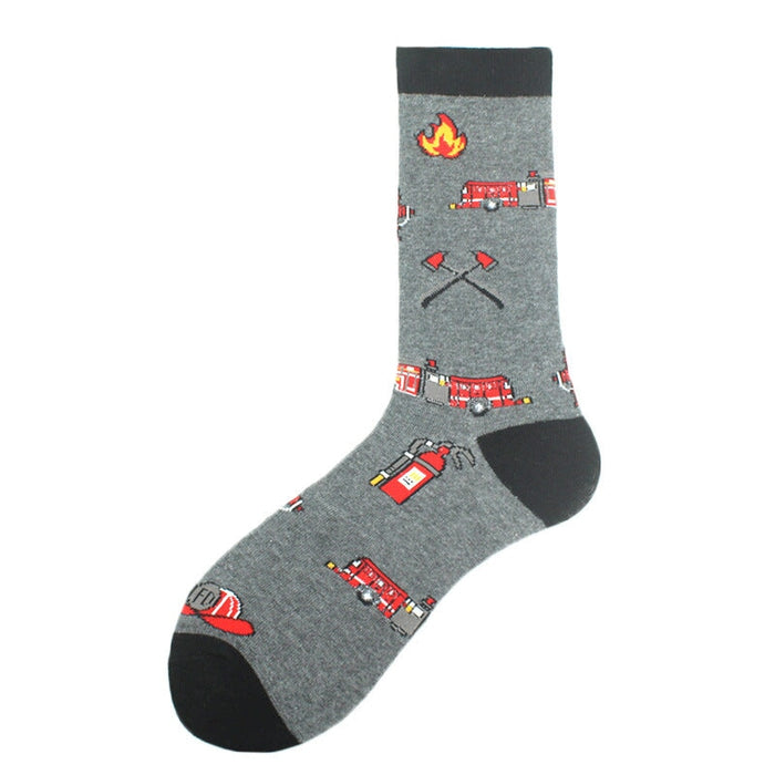 Wholesale Medical Occupation Animal Pattern Cotton Socks JDC-SK-KAF048 Sock 咖范 8 size Wholesale Jewelry JoyasDeChina Joyas De China