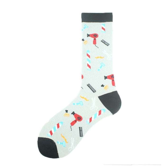 Wholesale Medical Occupation Animal Pattern Cotton Socks JDC-SK-KAF049 Sock 咖范 10 size Wholesale Jewelry JoyasDeChina Joyas De China