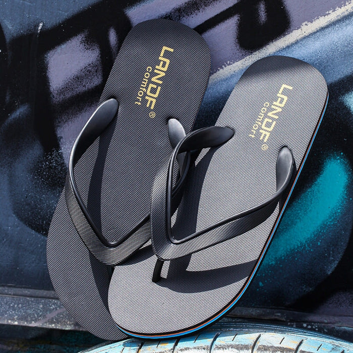 Wholesale Men's PU Summer Non-slip Rubber Plastic EVA Outdoor Beach Slippers JDC-SP-FenD005 Slippers 芬典 Wholesale Jewelry JoyasDeChina Joyas De China