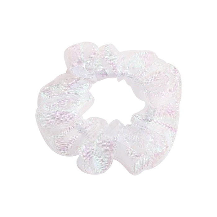 Wholesale mermaid hime color large intestine hair ring JDC-HS-BaoY001 Hair Scrunchies 宝钰 Wholesale Jewelry JoyasDeChina Joyas De China