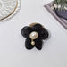 Wholesale Mesh Pearl Sunflower Rubber Band Hair Tie Hair Scrunchies JDC-HS-YaoX001 Hair Scrunchies 姚萱 Wholesale Jewelry JoyasDeChina Joyas De China