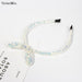 Wholesale mesh Sequin rabbit ear headband JDC-HD-XinX003 headband 心喜 4# Wholesale Jewelry JoyasDeChina Joyas De China