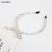 Wholesale mesh Sequin rabbit ear headband JDC-HD-XinX003 headband 心喜 Wholesale Jewelry JoyasDeChina Joyas De China